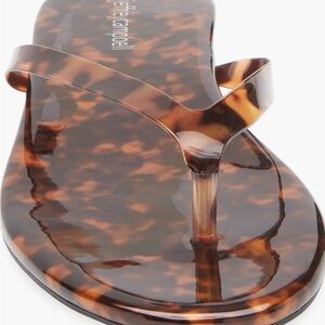Jeffrey Campbell Kierra Tortoise Shell Flip Flops